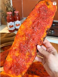 Reel: focaccia al pomodoro
