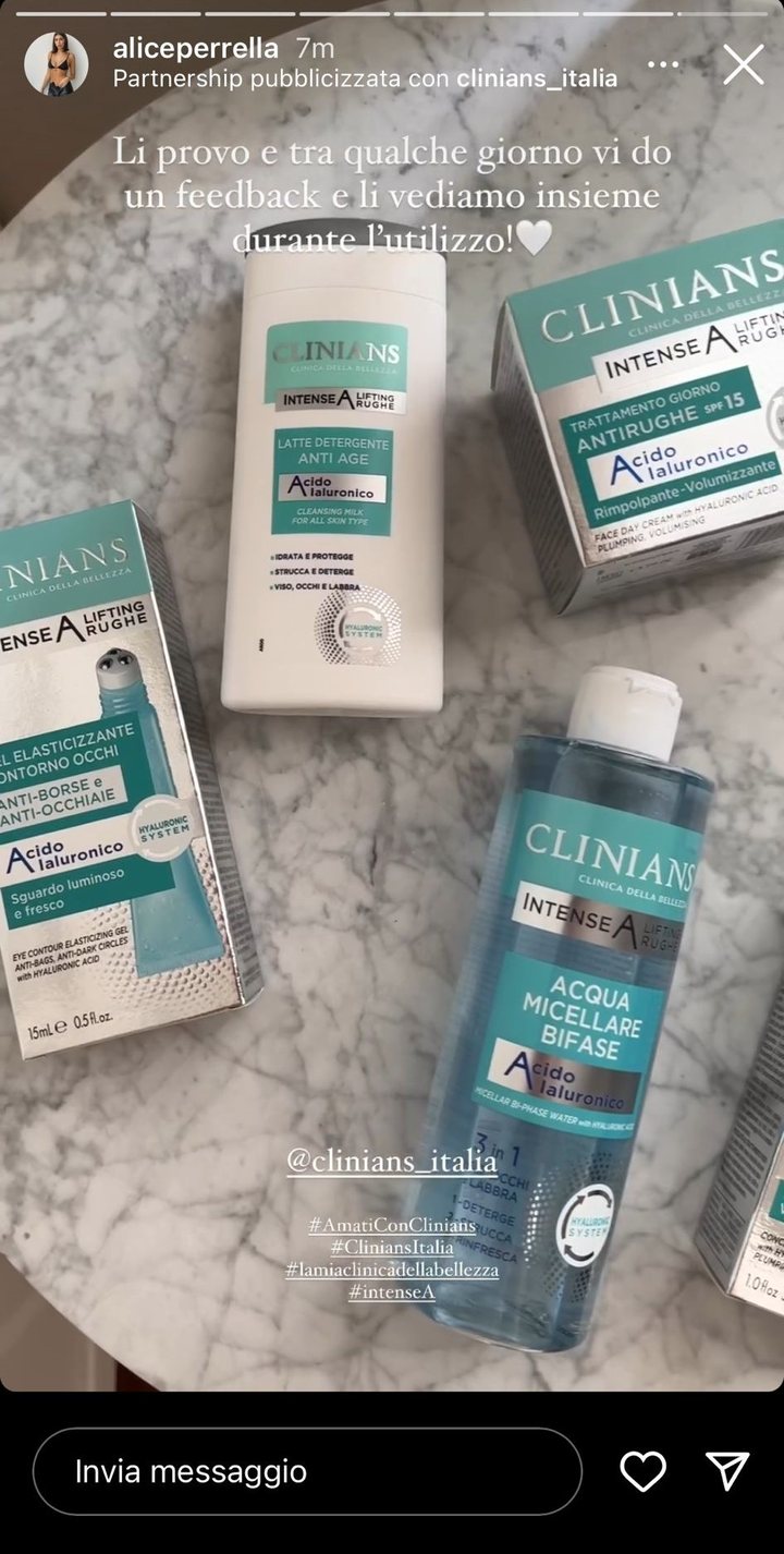 Story: i prodotti Clinians