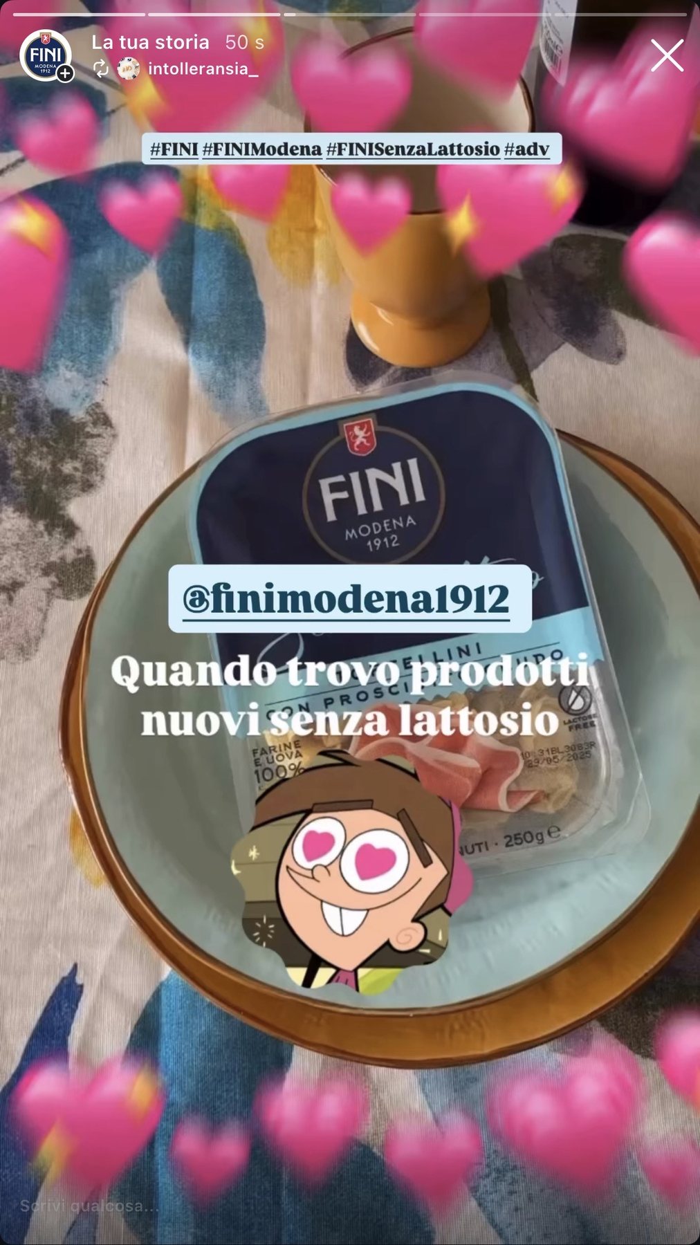 Story di Chiara Minopoli: quando trovo prodotti nuovi senza lattosio