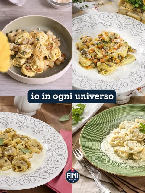 Post Instagram FINI: tortellini in ogni universo