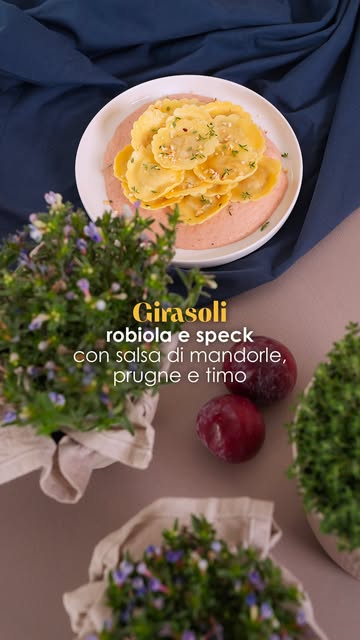 Videoricetta FINI: girasoli robiola e speck