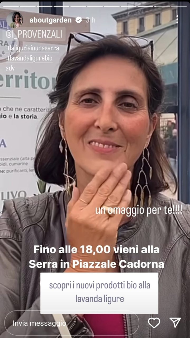 Story di @aboutgarden alla serra in Piazzale Cadorna
