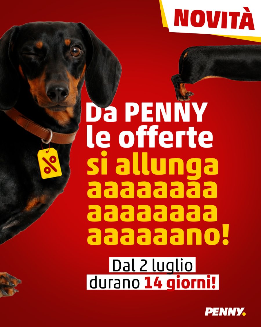 Post PENNY Italia: Da PENNY le offerte si allungano