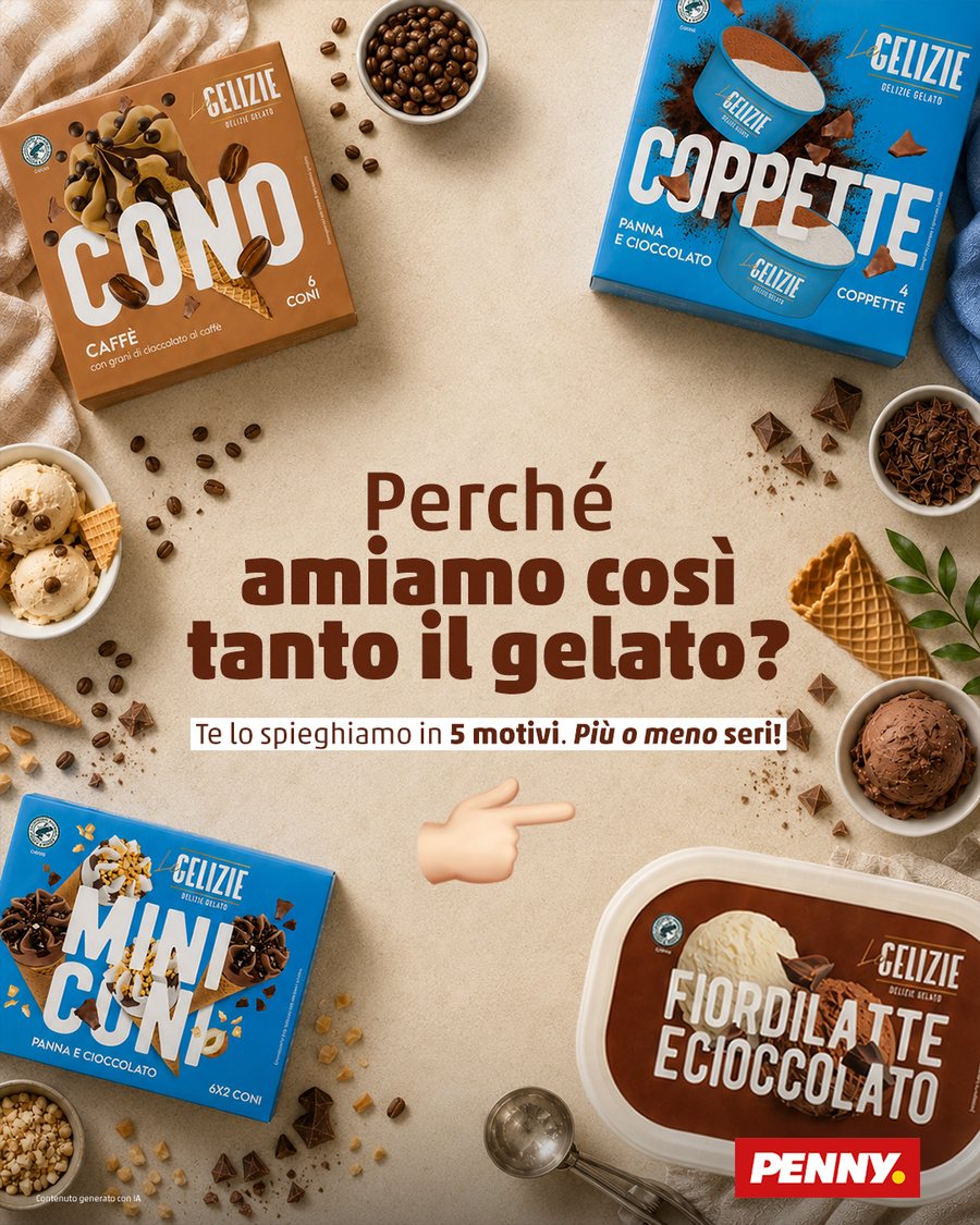 Post PENNY Italia: Perché amiamo così tanto il gelato?