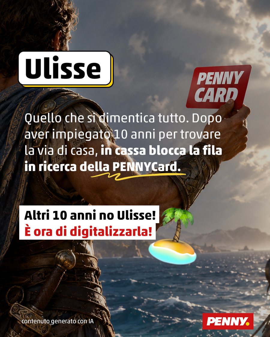 Post PENNY Italia: Altri 10 anni no Ulisse: è ora di digitalizzarla