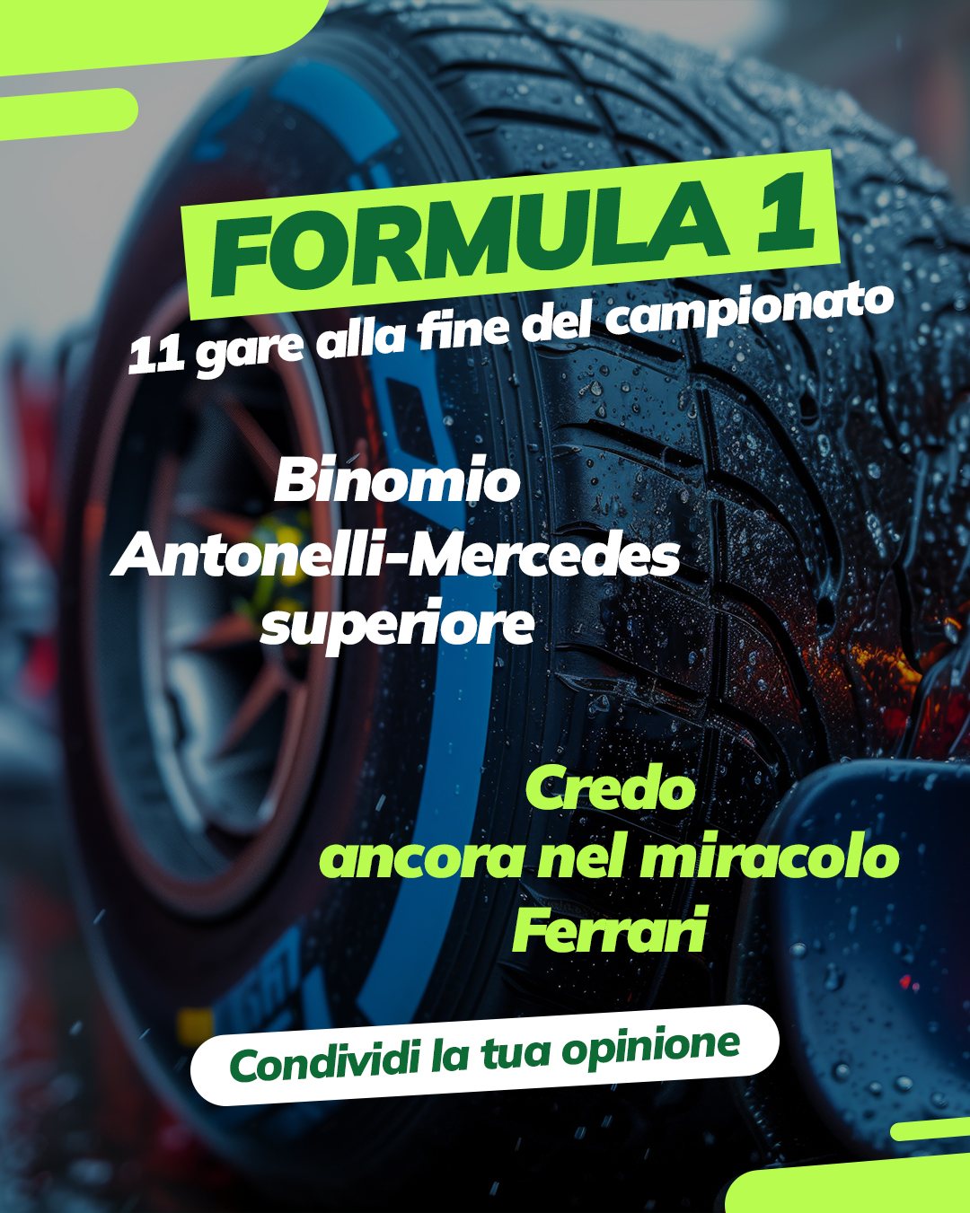 Post Sisal Community: Formula 1, condividi la tua opinione
