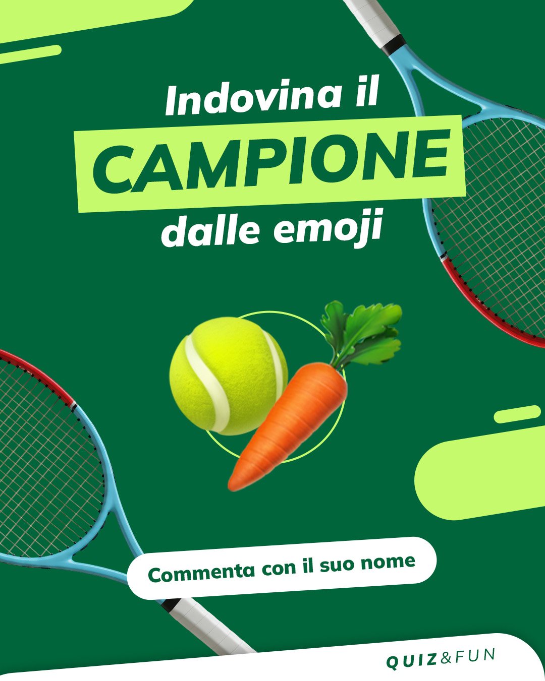 Quiz Sisal Community: indovina il campione dalle emoji