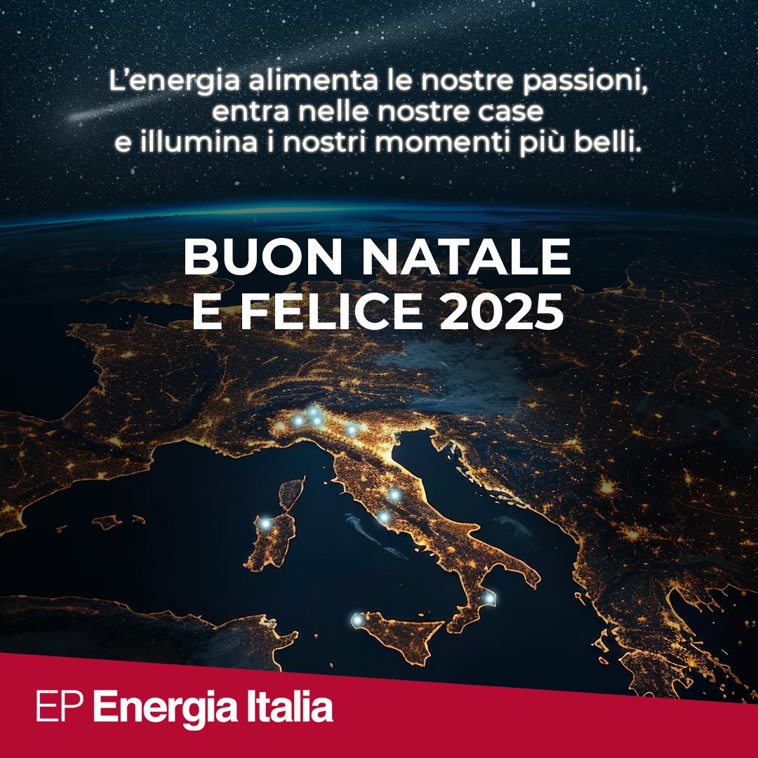 Biglietto di Natale 2025 di EP Energia Italia
