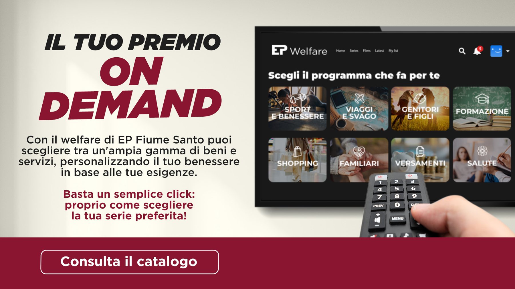 Comunicazione interna sul welfare aziendale: il tuo premio on demand